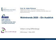 Wohntrends 2020 â Ein Ausblick - InWIS Forschung & Beratung GmbH