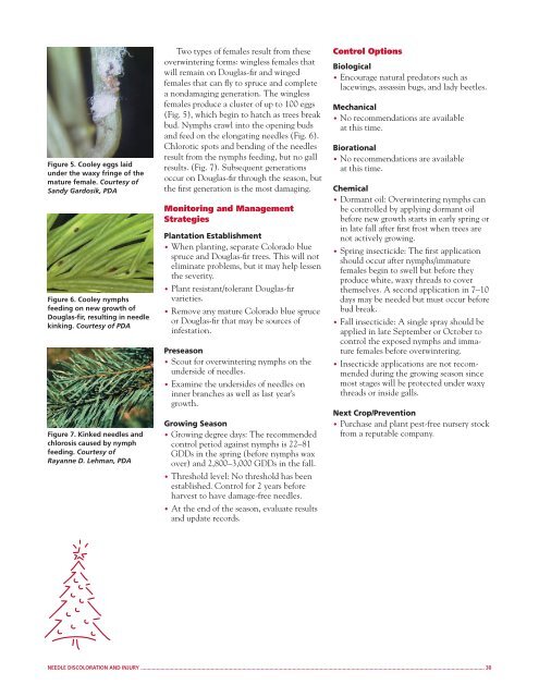 Integrated Pest Management for Christmas Tree Production: A ...