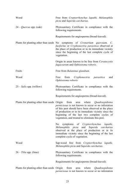 eppo collection of phytosanitary regulations recueil oepp de