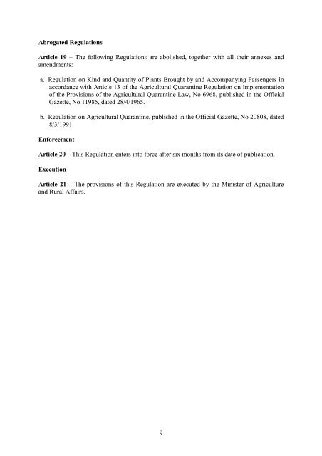 eppo collection of phytosanitary regulations recueil oepp de