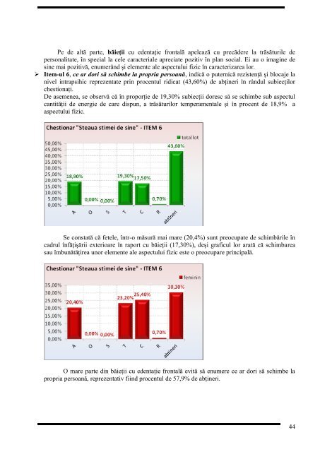 impactul bio-psiho-socio-estetic al edentaţiei frontale - Gr.T. Popa