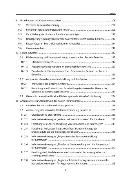 Von der Außen- zur Innenentwicklung in Städten und Gemeinden