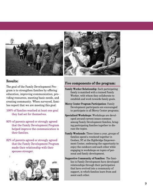 Mercy Center Annual Report