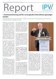 Report - Industrie-Pensions-Verein eV