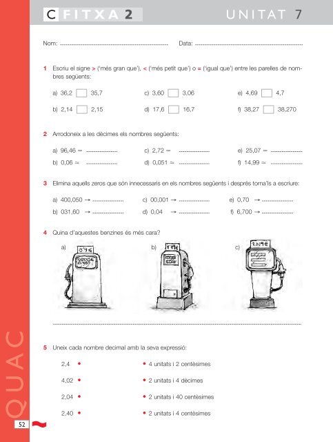 QUADERN D’ACTIVITATS COMPLEMENTÀR