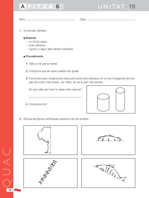 QUADERN D’ACTIVITATS COMPLEMENTÀR