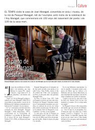 El piano de Joan Maragall desafina - Pasqual Maragall