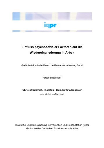 Dokument als PDF - iqpr