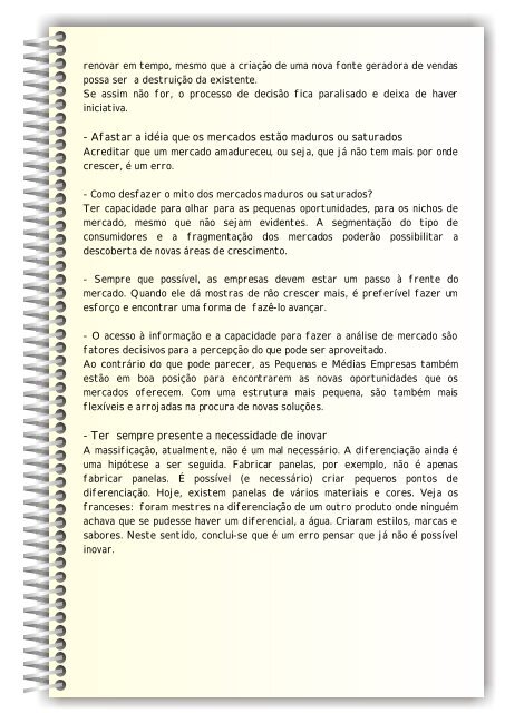 Caderno de Anotações - Sebrae