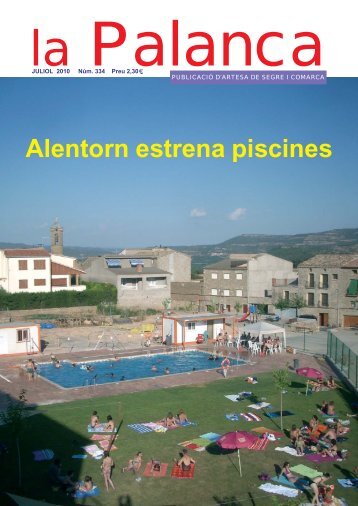 Alentorn estrena piscines - La Palanca