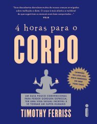 4 HORAS PARA O CORPO 4 horas para o