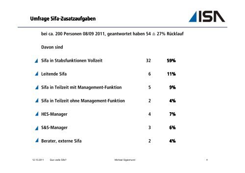 Vortrag Quo vadis Sifa [Kompatibilitätsmodus]