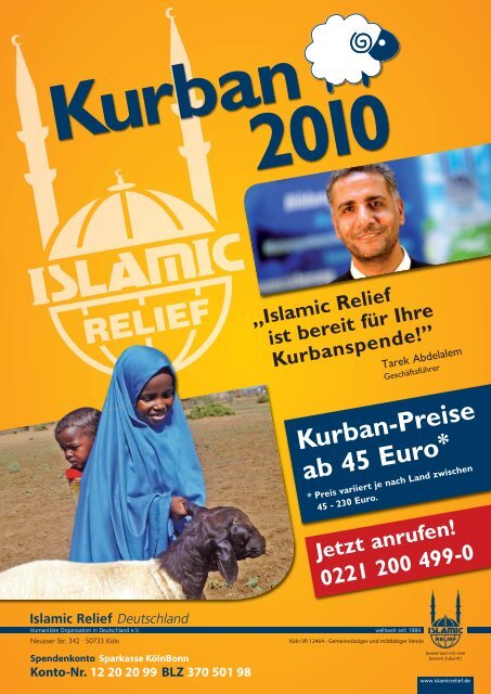 Kurban 2010 - Islamic Relief e.V.