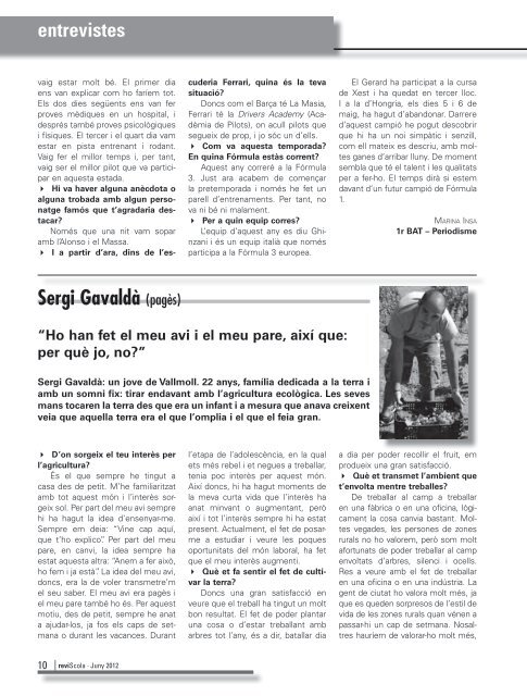Revista Reviscola n. 8 (2012) - Institut Jaume Huguet
