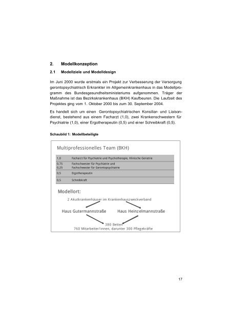 Der Aufenthalt im Allgemeinkrankenhaus - Institut für ...