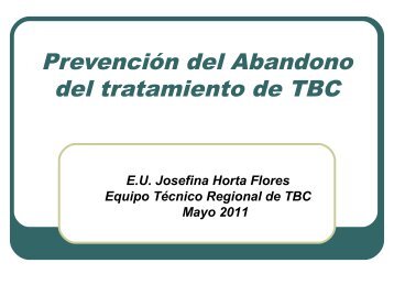 Prevención del Abandono - Servicio de Salud Coquimbo