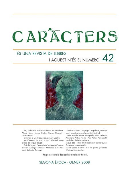 Caràcters - Publicacions de la Universitat de València