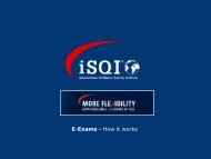 Have a look, how it works - iSQI