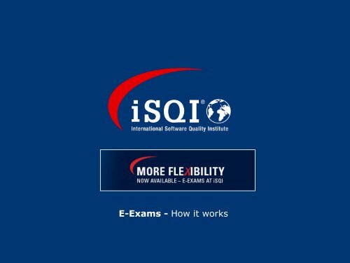 Have a look, how it works - iSQI