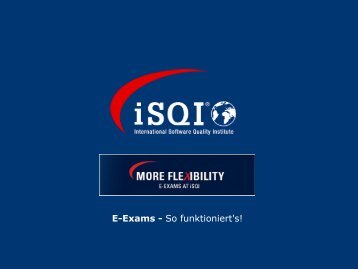 E-Exams - iSQI