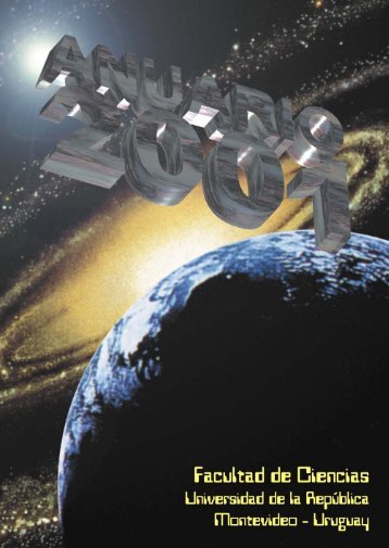 Anuario 2001.pdf - Biblioteca - Facultad de Ciencias