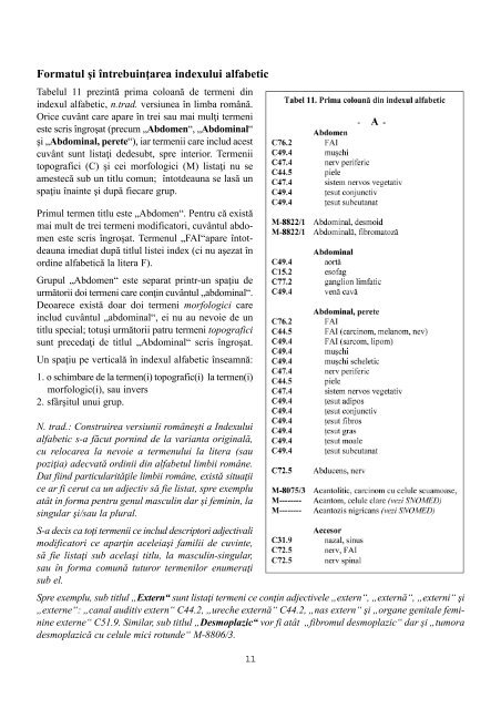 CIM-O Clasificarea Internaþionalã a Maladiilor pentru Oncologie