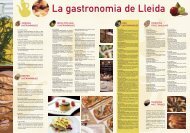 La gastronomia de Lleida