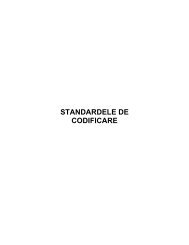 STANDARDELE DE CODIFICARE - DRG