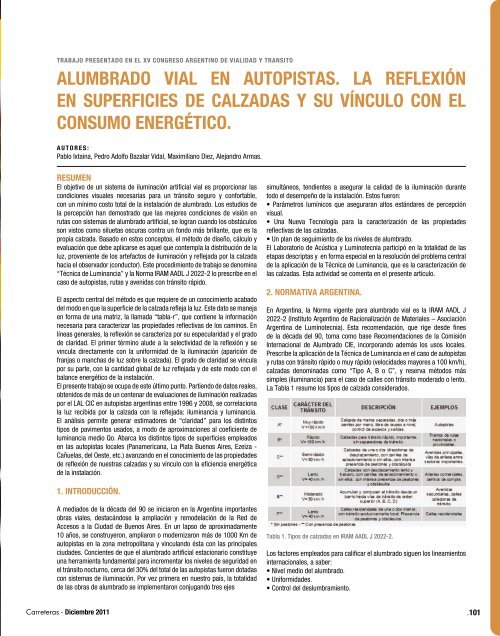 Descargar versión PDF - Asociación Argentina de Carreteras