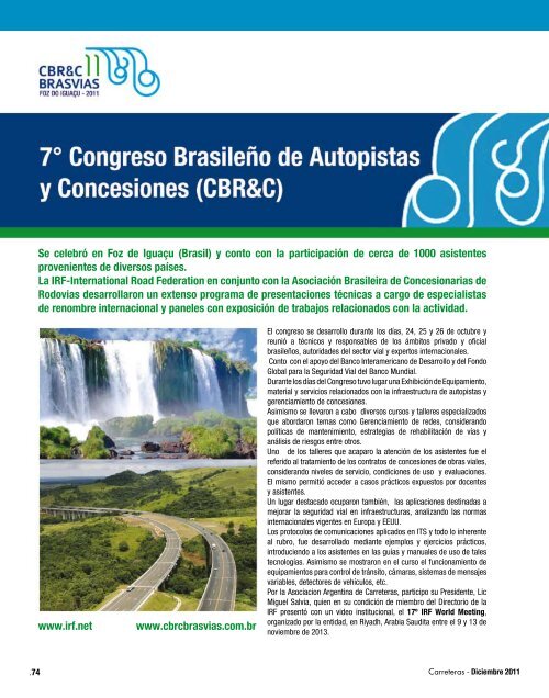 Descargar versión PDF - Asociación Argentina de Carreteras