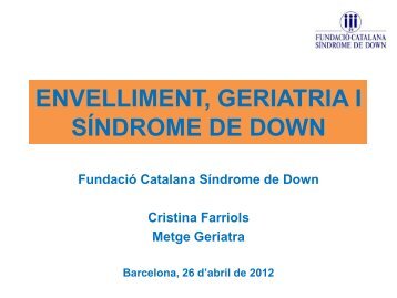 aquest enllaç - Fundació Catalana Síndrome de Down