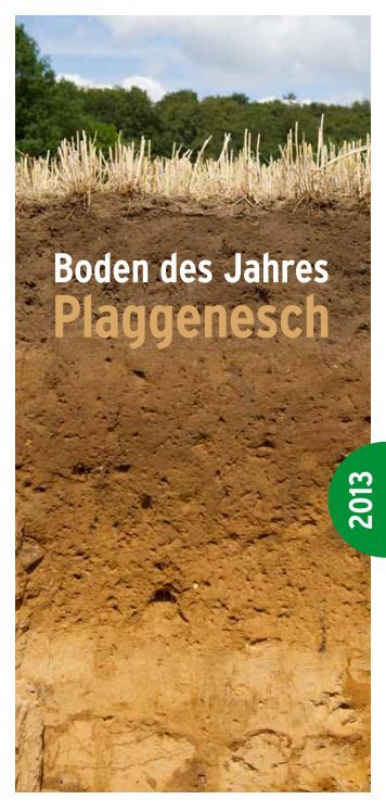 Boden des Jahres 2013 Plaggenesch - Umweltbundesamt