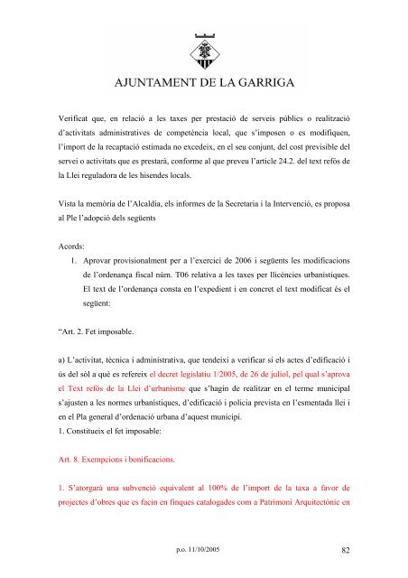 051011po.doc - Ajuntament de la Garriga