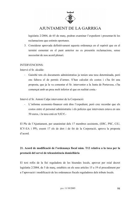 051011po.doc - Ajuntament de la Garriga