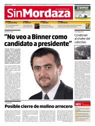 “No veo a Binner como candidato a presidente” - Sin Mordaza