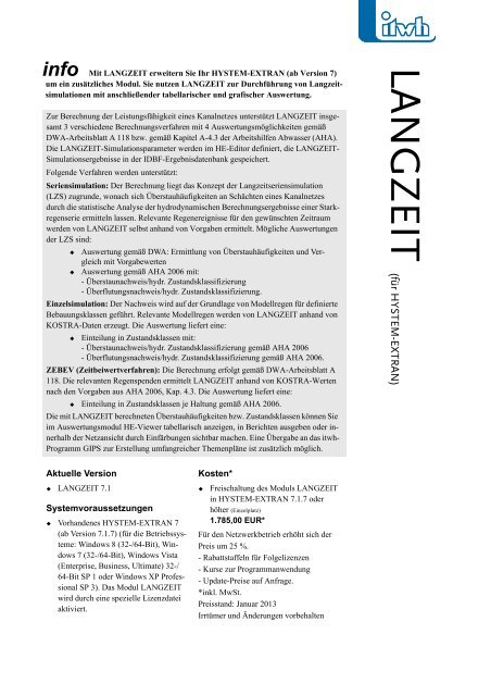 Produktinfo (PDF, 140 kB) - itwh GmbH