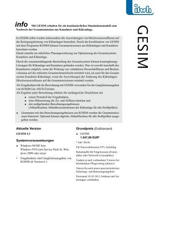 Produktinfo (PDF, 150 kB) - itwh GmbH