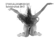 Sommerschule 2013 - Iwanson