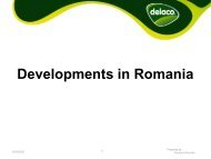 Developments in Romania