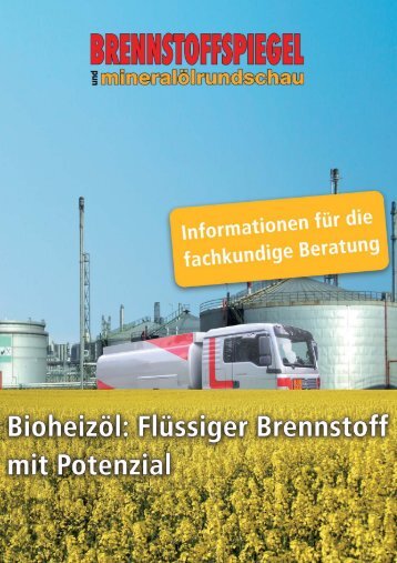 Bioheizöl - Institut für wirtschaftliche Oelheizung e.V. IWO