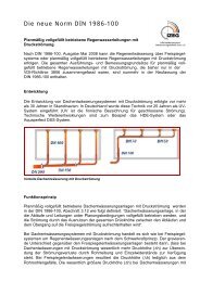 Die neue Norm DIN 1986-100 - IZEG