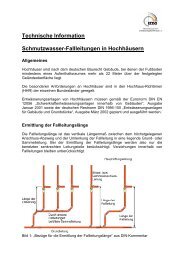 Technische Information Schmutzwasser-Fallleitungen in ... - IZEG