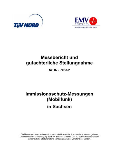 Gutachten - Informationszentrum Mobilfunk