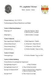 17Erfolge der Brüner Reiter v. 16.-17.07.11 - Reiterverein Jagdfalke ...