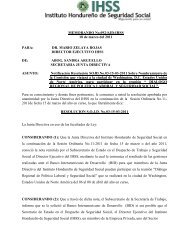 RESOLUCIONES ACTA ORDINARIA No. 011-2011 - IHSS - Instituto ...