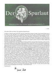 Spurlaut 03/2007 - Verein Jagdgebrauchsspaniel
