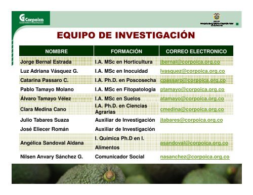 Estudio y evaluacion del comportamiento del cultivo de aguacate hass