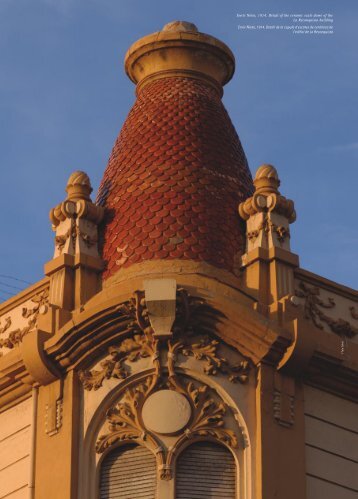 Enric Nieto, 1914. Detail of the ceramic scale dome of ... - Tate Cabré