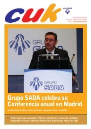 Grupo SADA celebra su Conferencia anual en Madrid - Nutreco