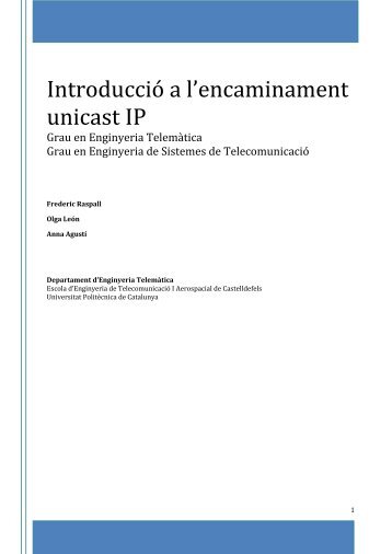 Pràctica 3. Routing Information Protocol